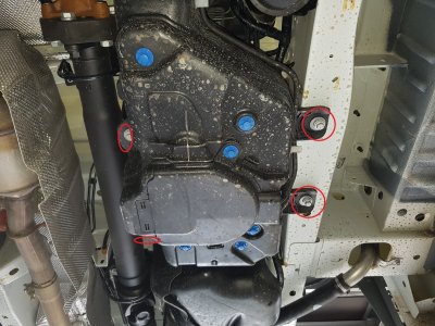Skid plate Ford Transit Custom from 2012-2018 | AdBlue tank