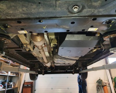 Skid plate Ford Transit Custom from 2018-2023 | AdBlue tank