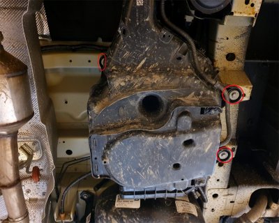 Skid plate Ford Transit Custom from 2018-2023 | AdBlue tank