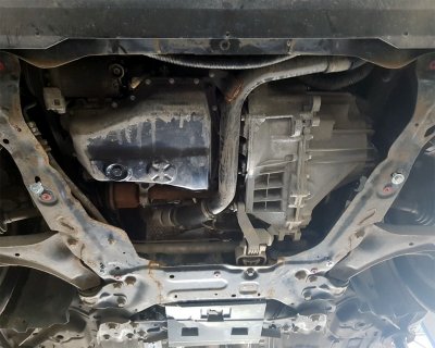 Fastening points for skid plate for Volvo S60 from 2010-2018