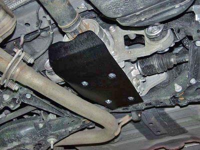 Skid plate rear differential Toyota RAV4 2006-