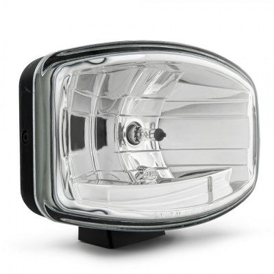 Hella Jumbo 320FF with white glass lens