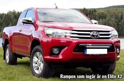 Customized LED light bar for Toyota Hilux 2016-