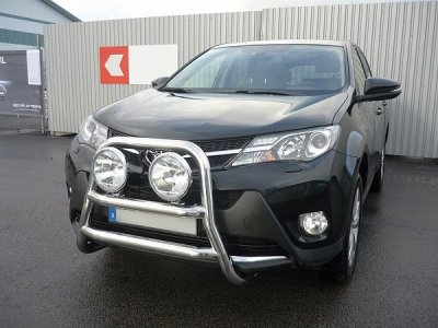 High Stainless Steel Bull Bar for Toyota RAV4 from 2013-