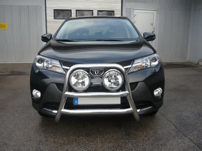 High Stainless Steel Bull Bar for Toyota RAV4 from 2013-
