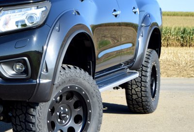 Body extension 100 mm for Renault Alaskan 2017-