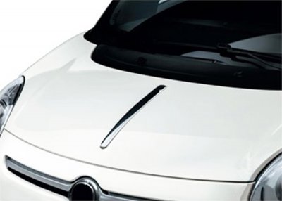 Stainless steel headrail for Fiat 500L 2013-