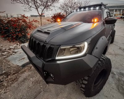 Hood scoop for Nissan Navara from 2016-2021