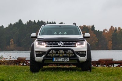 Bonnet guard Volkswagen Amarok from 2011-2020