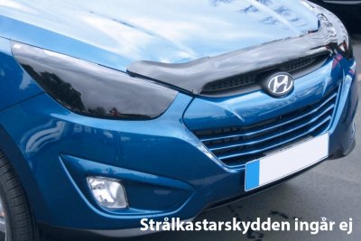 Dark acrylic plastic Bonnet Guard for Hyundai iX35 2010-2015