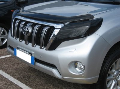 Acrylic Bonnet guard for Toyota Land Cruiser 150 2014-