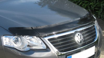 Dark acrylic plastic Bonnet Guard for Volkswagen Passat 2005-2010