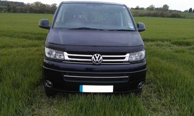 Bonnet guard Volkswagen Transporter T5 from 2010-2015