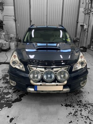Bonnet guard Subaru Legacy from 2010-2014