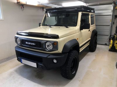 Bonnet guard Suzuki Jimny from model year 2018-