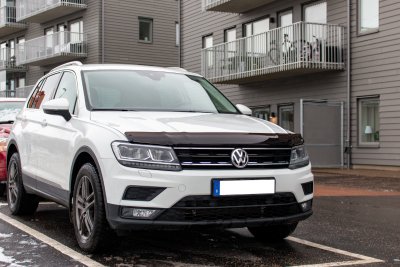 Bonnet guard Volkswagen Tiguan from 2016-2023