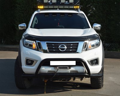 Bonnet guard Nissan Navara from 2016-2021