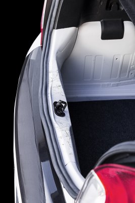 Rear guard Skoda Citigo from model year 2011-