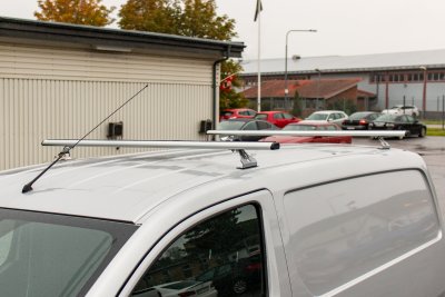 Roof racks, 120 cm, for the Renault Kangoo (2021–) | Aerodynamic aluminum racks | 2 pcs