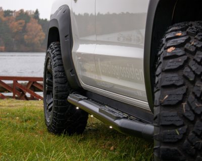 Side bars Volkswagen Amarok 2011-2020 | Black finish