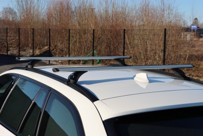 Roof rack Opel Crossland from 2021- | Silver colored