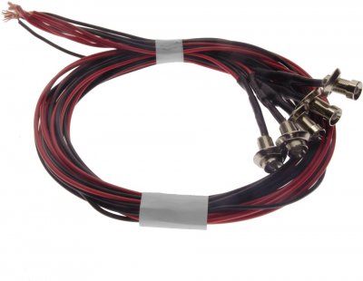 Interior LED Chrome 12-24V 5xDiode