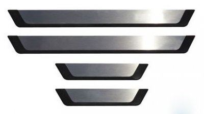 Stainless steel step guard for Peugeot 508 2011-