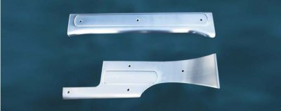 Entry protection for four doors for Fiat Fiorino 2008-