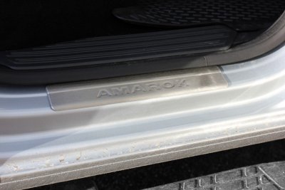 Entrance protection Volkswagen Amarok from 2011-2020