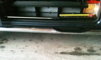 Stainless steel step guard for Volkswagen Crafter from 2006-2016