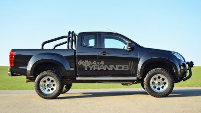 Body extension 100 mm Isuzu D-Max 2012-2016