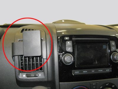 Mobile phone holder for Peugeot Boxer from 2007-/2014-