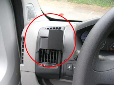 Mobile phone holder for Peugeot Boxer from 2007-/2014-