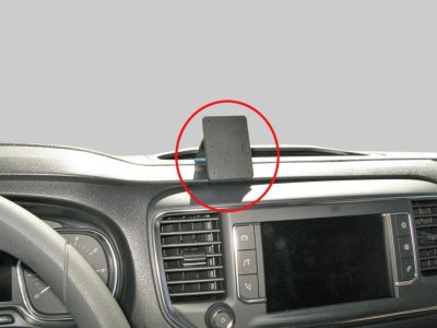 Mobile phone holder for Peugeot Expert from 2016-