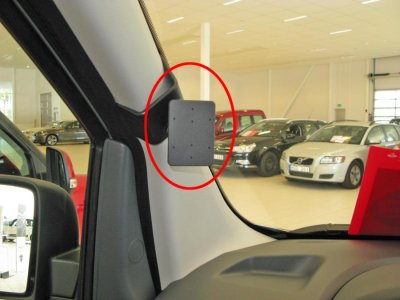 Mobile phone holder for Citroën Jumpy 2007-2015