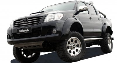Body height increase 100 mm for Toyota Hilux 2016-