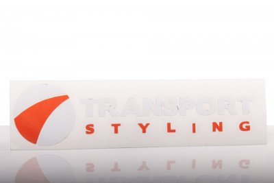 Sticker White/Orange - Transportstyling