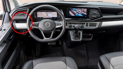 Switch Housing for Volkswagen Transporter T6.1 from 2020-2024