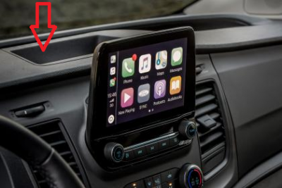 Button console for Ford Custom 2018-2023