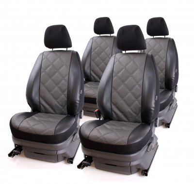Car Seat Cover BASIC for front and rear seats for Ford Transit from 2014-