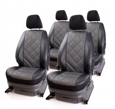 Car Seat Cover BASIC for front and rear seats for Peugeot Expert from 2016-