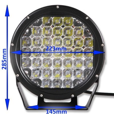 Complete extra light package - 2 LED extra lights Elite 185W