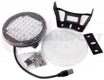 Complete extra light package - 3 LED extra lights Elite 225W