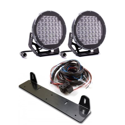 Complete extra light package - 2 LED extra lights Elite 225W