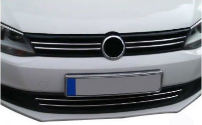 Complete Stainless Steel Grill for VW Jetta 2011-