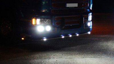 DRL headlight inserts for Scania 4 series & R series (1995-2016)