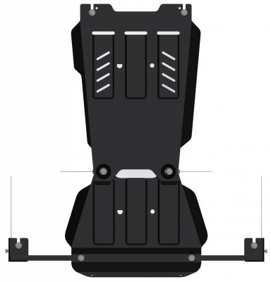 Complete protection package for Isuzu D-Max 2.5TD from 2012-