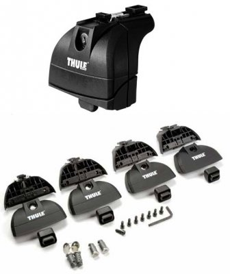 Complete Thule roof rails for Opel Vivaro from 2002-2014