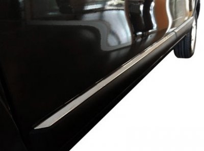 Stainless steel side moldings for Dacia Dokker 2012-