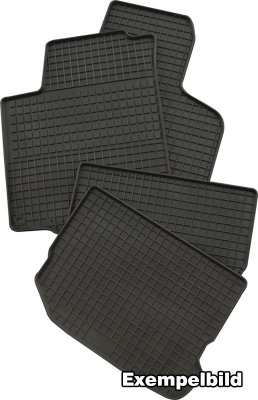 Low edge front rubber mats for Renault Kangoo 2008-/2014-